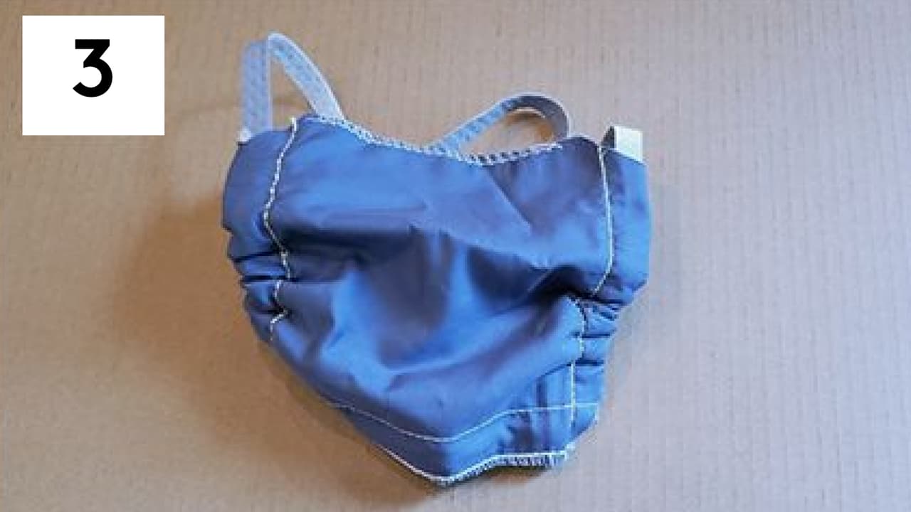 <b>Polipropileno y algodón: </b>Esta mascarilla facial tiene una capa de polipropileno y una capa de 100% algodón, además es reutilizable y lavable. Según el estudio de Duke University, es la tercera más efectiva.