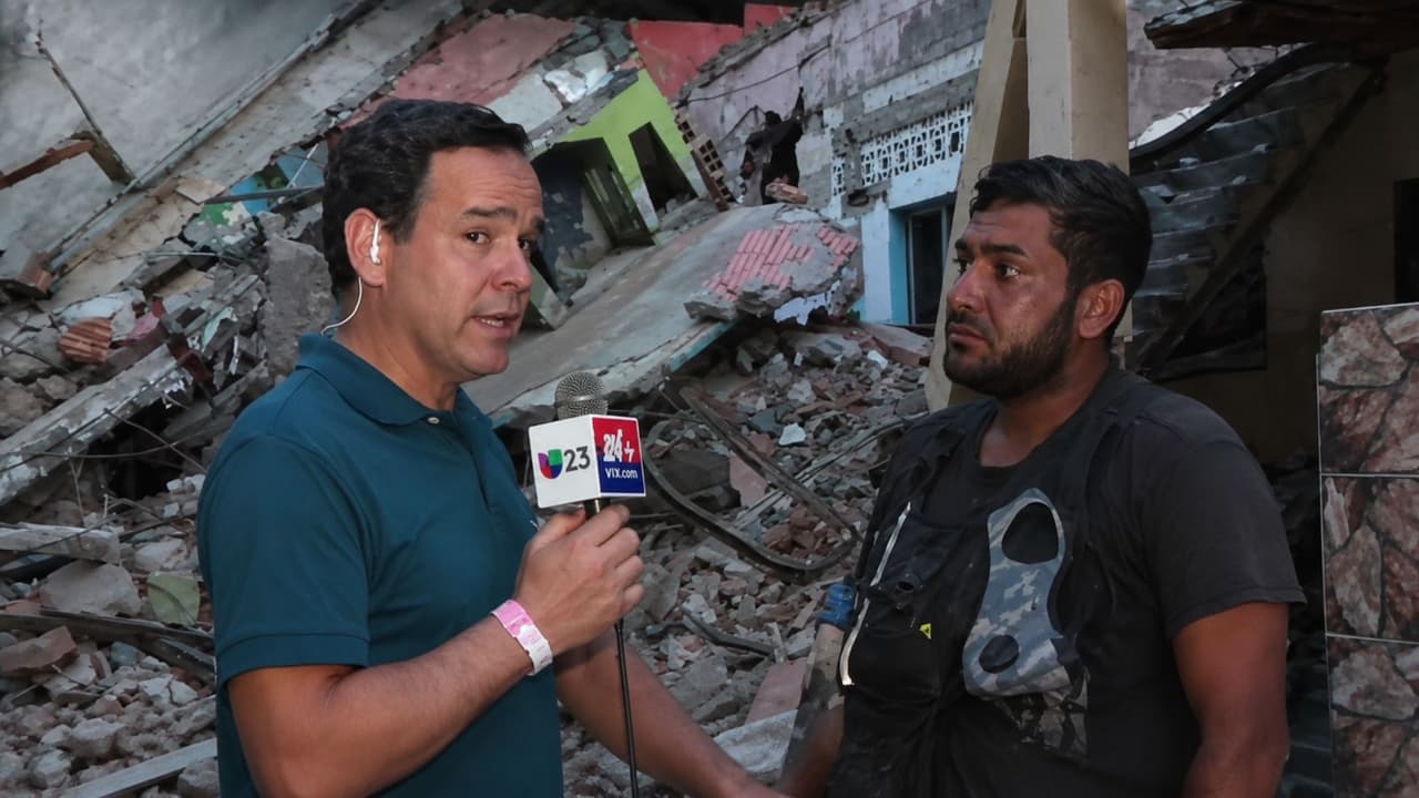 Un padre de La Guaira enfrenta la muerte de su hija rescatando víctimas de los sismos en Venezuela