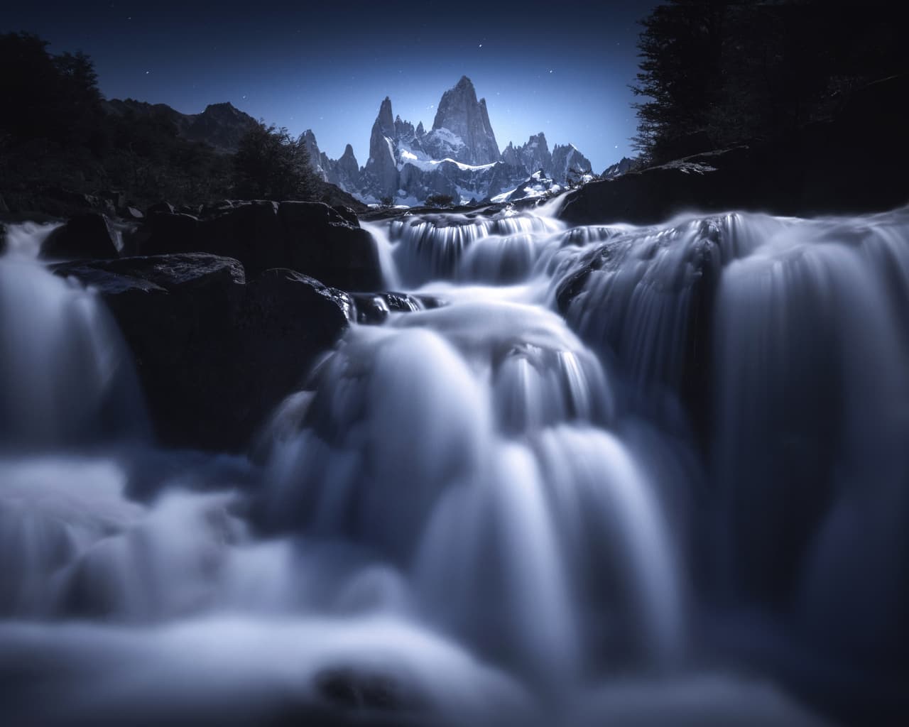 Monte Fitz Roy, Patagonia Argentina. Chile.
<br>