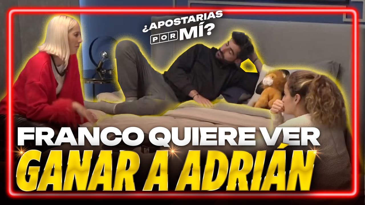¡Sin importar cómo! Franco revela su total apoyo por Adrián hasta la final