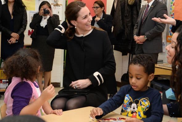 ¡Vaya que entró en acción nuestra Kate!