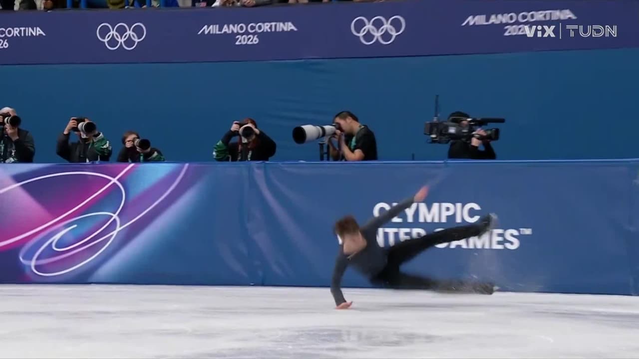 Nos rompe el corazón: Milano Cortina sufre con Naumov