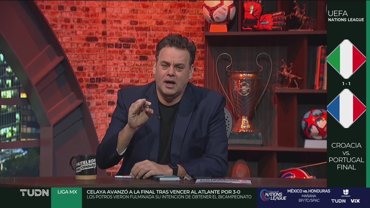 Faitelson sobre violencia: "Es un miserable y pinche juego"