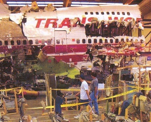 12- Trans World Airline alcanzó en 1996 las 943 víctimas fatales al morir 230 personas en un vuelo que cubría la ruta NY-Paris-Roma. Fue la mayor aerolínea de EEUU hasta que fue adquirida por American. Foto: Twitter.