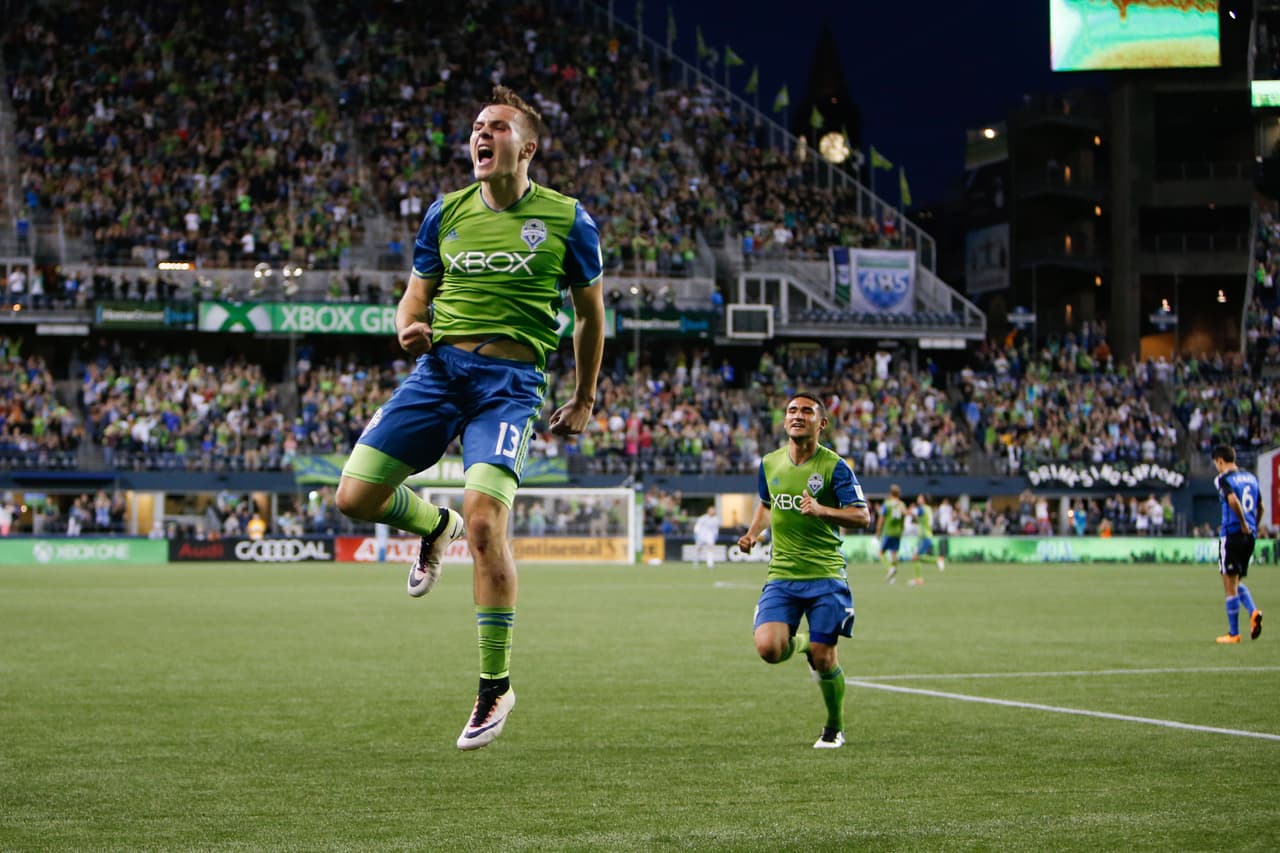 4) JORDAN MORRIS | Es el único canterano de esta lista, y no es coincidencia que sea el goleador de Seattle Sounders en la actual temporada.