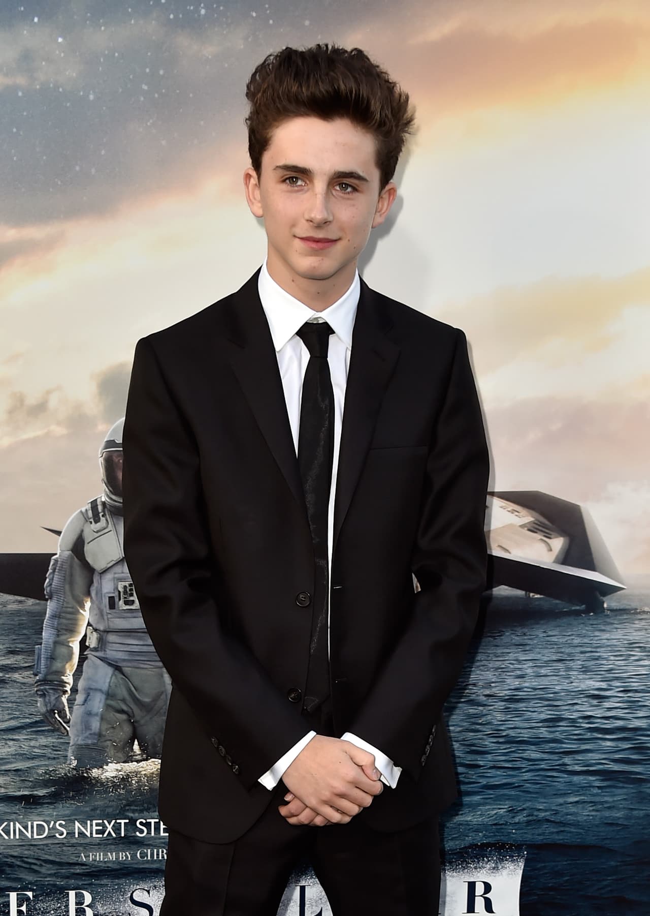 HOLLYWOOD, CA - OCTOBER 26: Actor Timothée Chalamet attends the premiere of Paramount Pictures' "Interstellar" at TCL Chinese Theatre IMAX on October 26, 2014 in Hollywood, California. (Photo by Frazer Harrison/Getty Images)