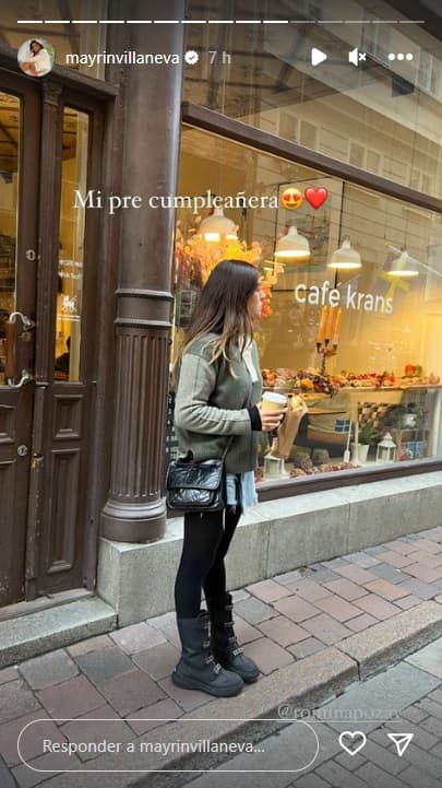 Un día antes de su cumpleaños, Mayrín ya había presumido que su hija estaba a punto de cumplir sus 22 vueltas al sol. "Mi pre cumpleañera", señaló junto a emojis de corazones.