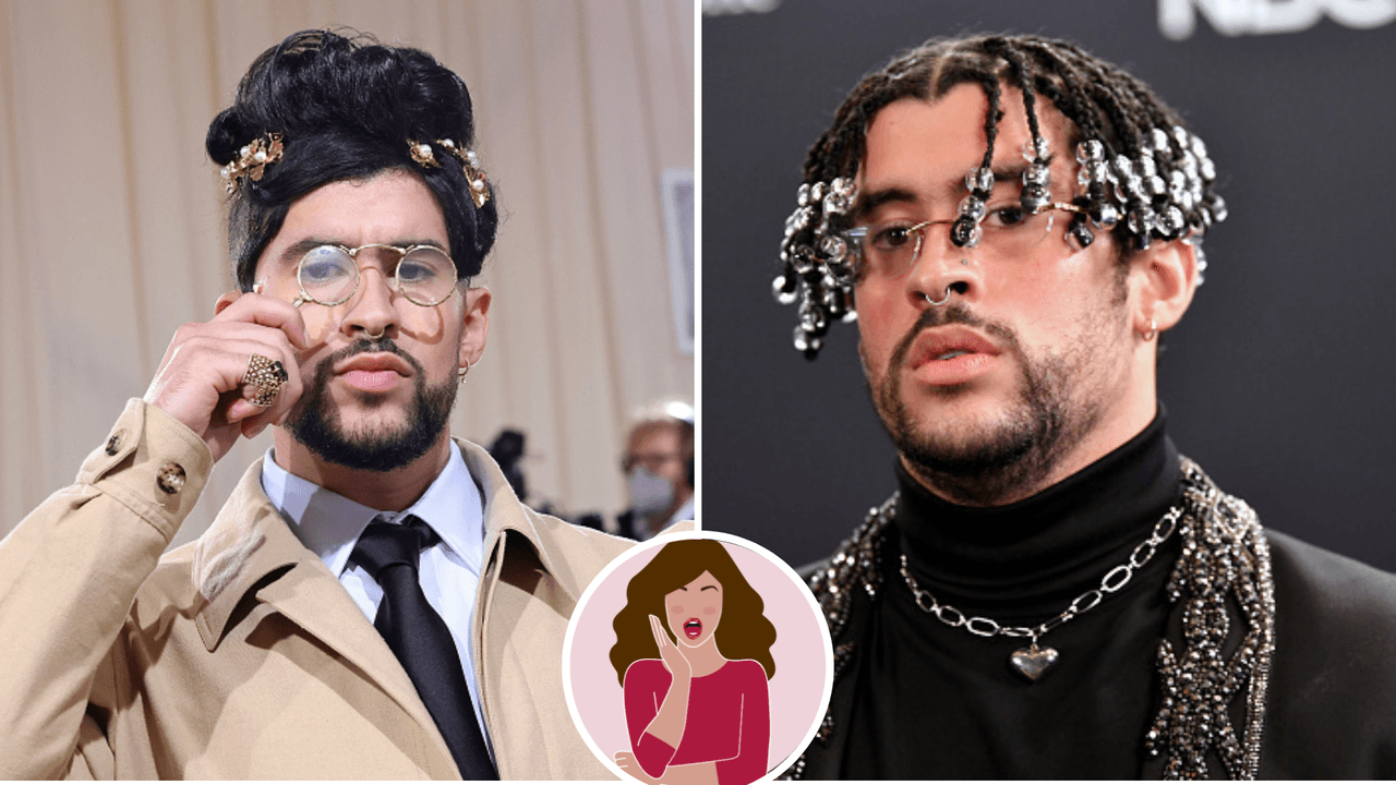 Confunden a Bad Bunny con su doble y desatan el caos en un desfile: su parecido es increíble