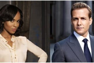 La genial asesora de márketing político Olivia Pope de la serie Scandal y el exitoso abogado Harvey Specter, de Suits. Imágenes cortesía de ABC.GO.COM (d) y USA Network (i)