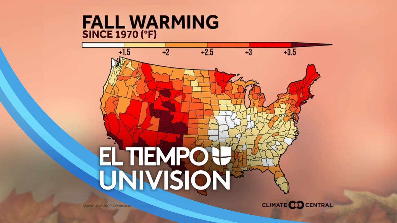 El otoño se está volviendo más cálido en Filadelfia y eso tendrá un efecto en los árboles 