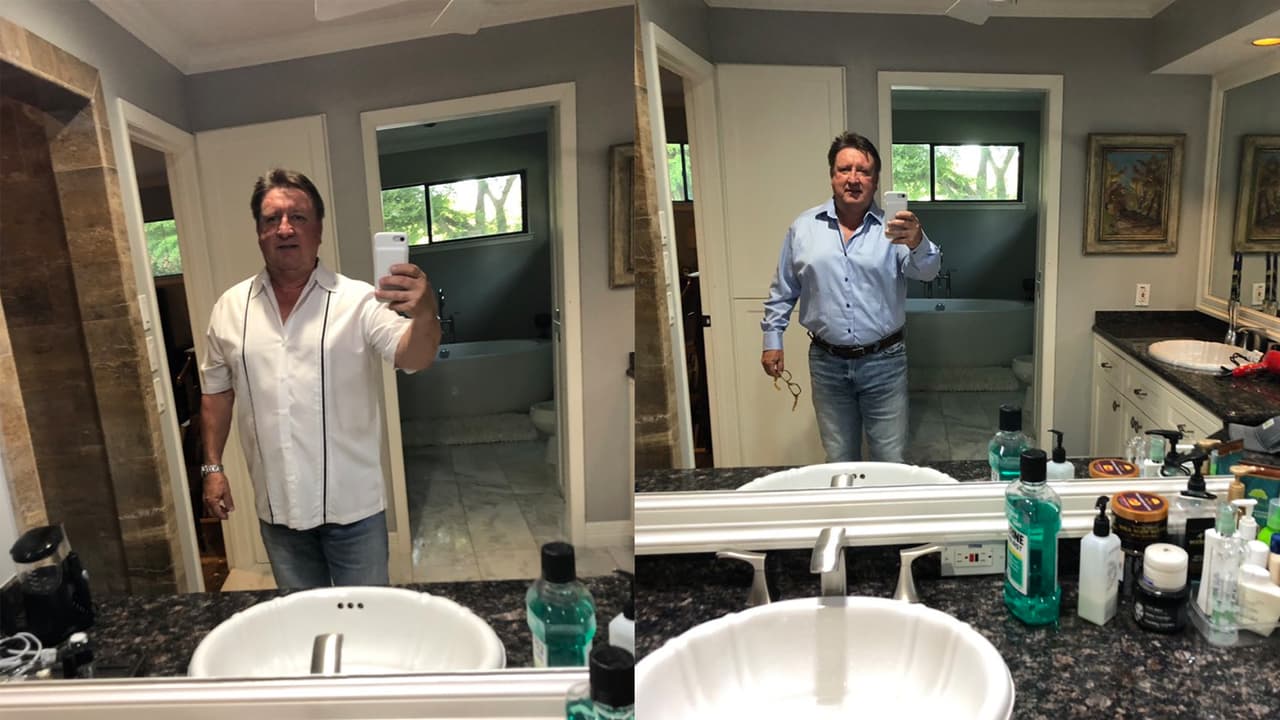 Padre soltero elige vestimenta para una cita con la ayuda de su hija y la conversación se vuelve viral en las redes