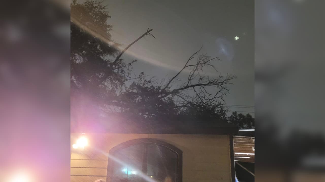 Edward Silva nos envió esta foto a través de 'Repórtalo Houston' tras el paso del huracán Nicholas.