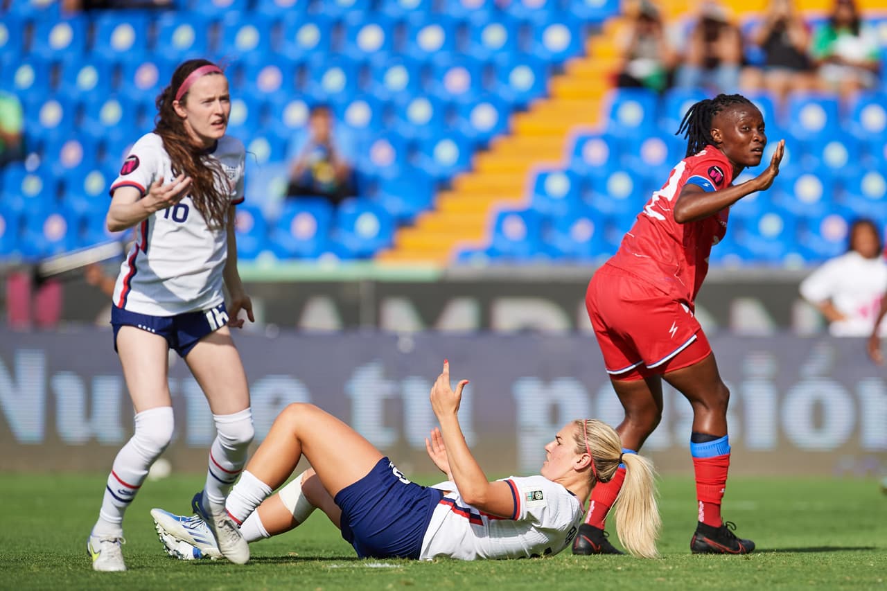 Estados Unidos se impuso con autoridad a la Selección de Haití en el debut dentro del Premundial Femenil de la Concacaf.