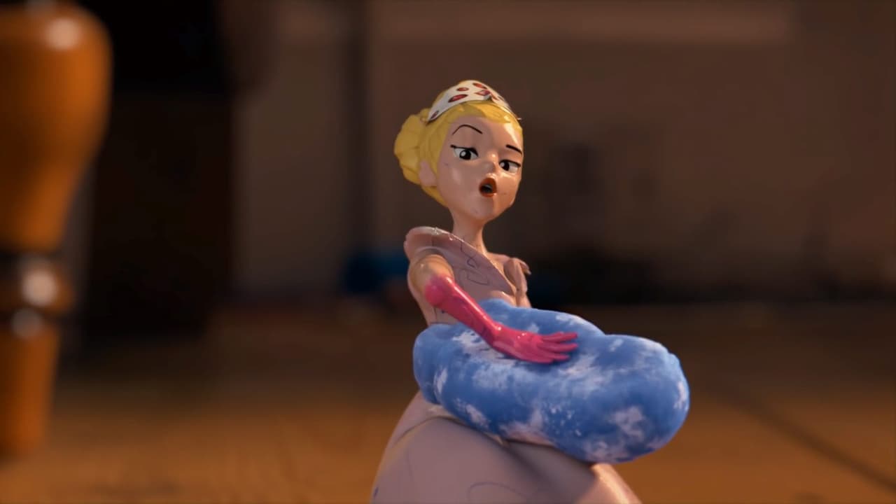 La pequeña Star Rees de dos años estaba jugando alegremente.