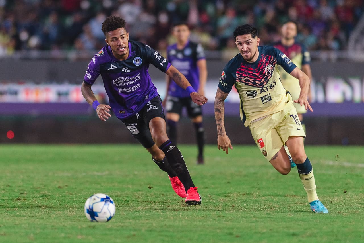 Gracias a los goles de Gonzalo Sosa y Miguels Sansores, Mazatlán logra resolver el encuentro en el primer tiempo y le pegan 2-1 a las Águilas del América.