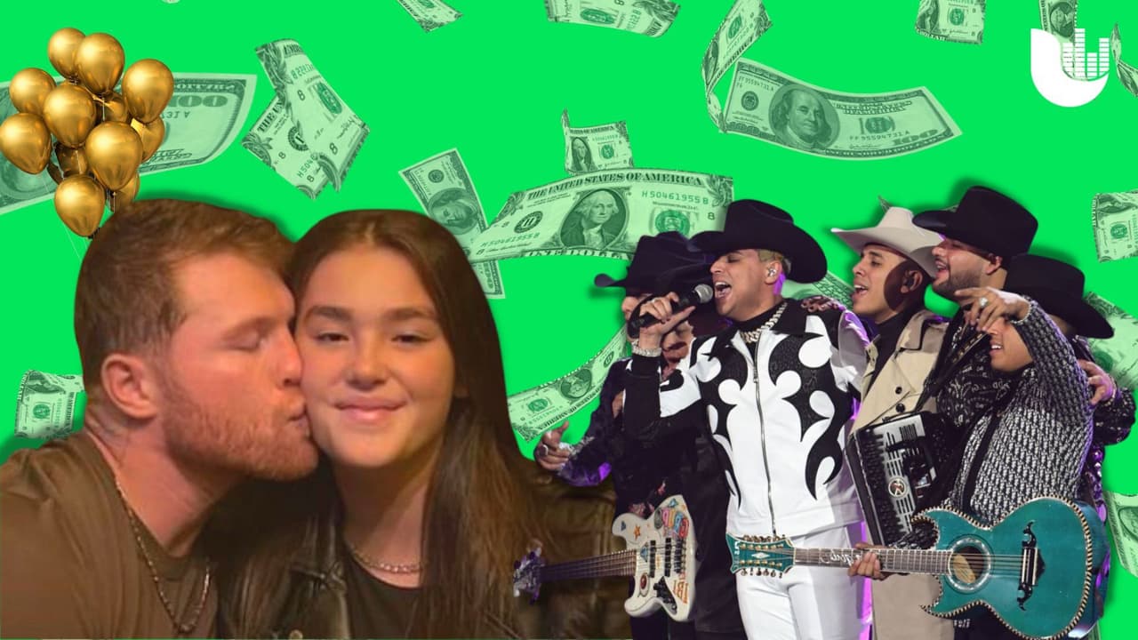 ¿Una millonada? Canelo Álvarez contrató a Grupo Firme para la quinceañera de su hija