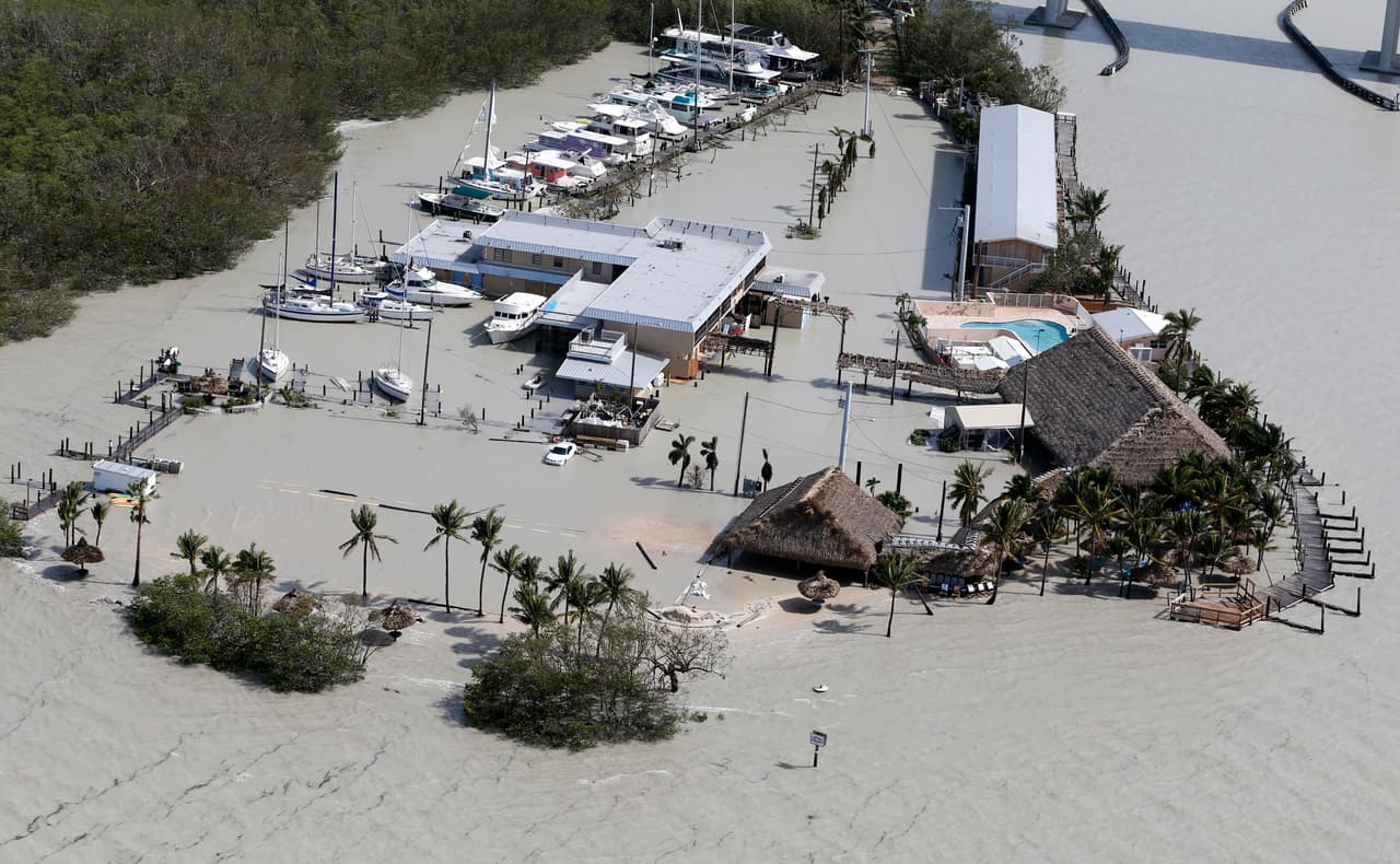 Los Cayos de Florida son unas de las zonas más arrasadas por el paso de Irma, que avanzó por estas islas como categoría 4. Los Cayos tenían una orden de evacuación obligatoria, pero muchos residentes decidieron quedarse.