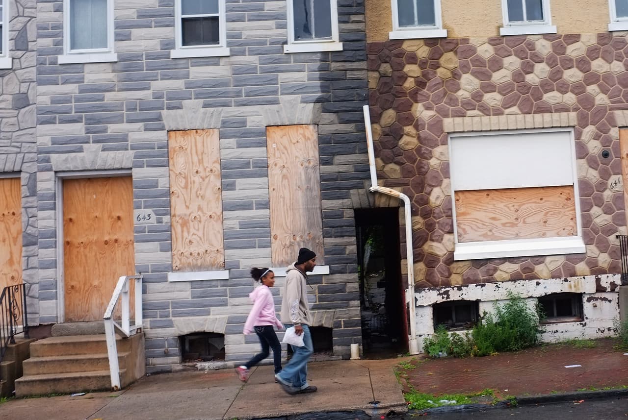 Además de la segregación, Reading tiene altos índices de pobreza.