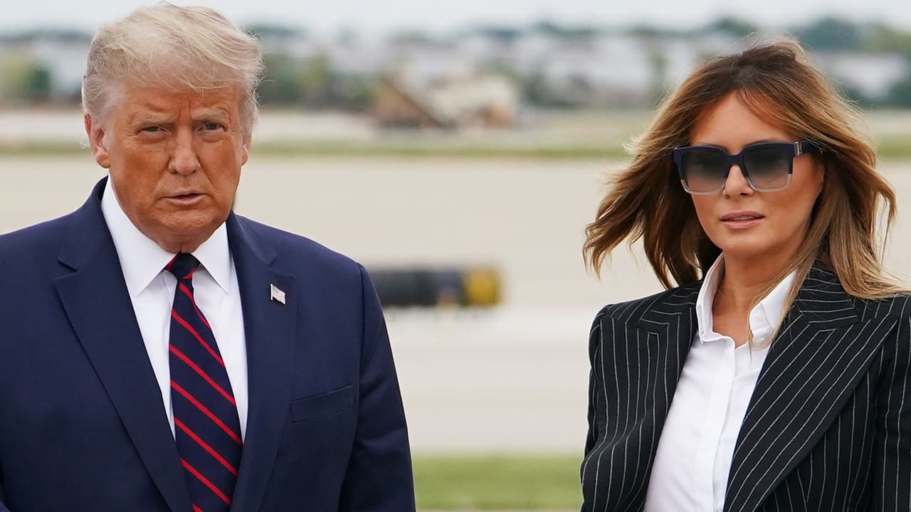 Horas antes de dar positivo por coronavirus, Trump celebró una recaudación de fondos en Nueva Jersey