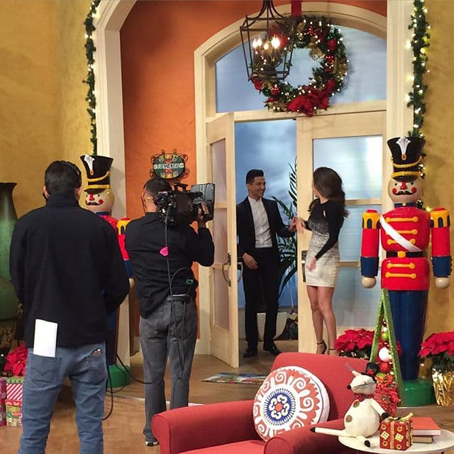 ¡Recibimos a un invitado de lujo! Luis Coronel está en casita. (8 de diciembre, 2015).