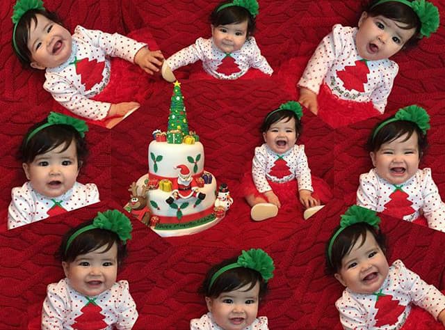 ¡Baby Giulietta cumplió 7 meses! ¡ Su sonrisa nos llena de alegría! (7 de diciembre, 2015).