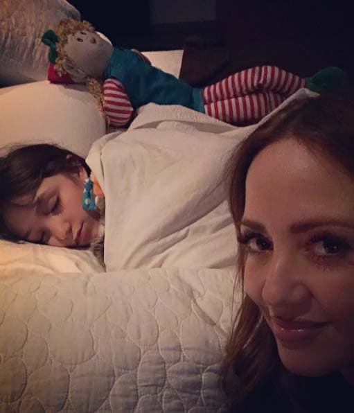 Nina siempre será una bebé para Andrea.