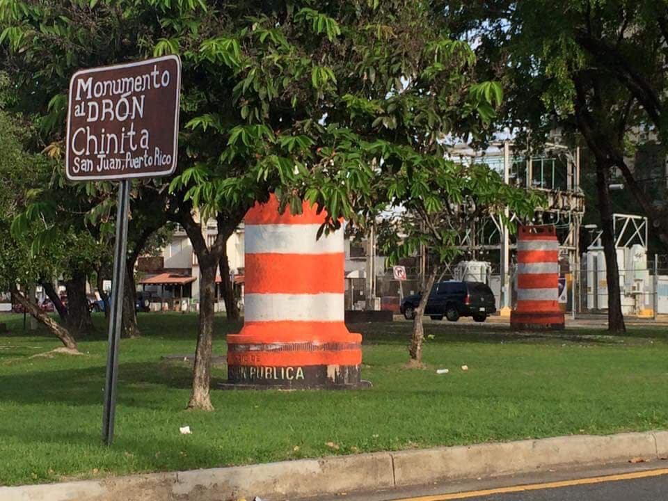 Monumento al 'dron chinita' llama la atención en Miramar