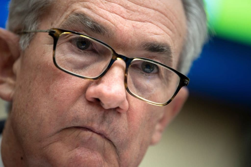 El jefe de la Reserva Federal, Jerome Powell.