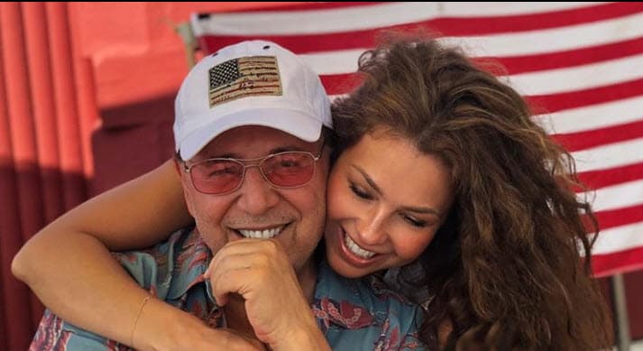 4. Thalía y Tommy Mottola. En diciembre próximo celebrarán dos décadas como esposos.