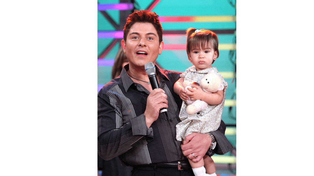 Ernesto Laguardia y su hija Bárbara