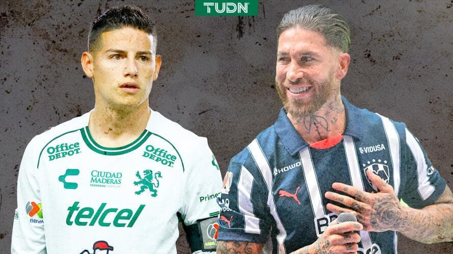 Liga MX da un salto de calidad sobre MLS con llegada de James y Sergio Ramos 