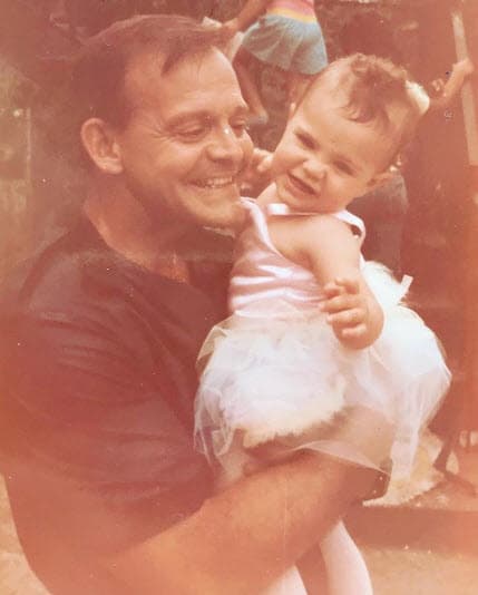 El 25 de diciembre de 2017 la actriz tuvo otro duro golpe con la muerte de su padre.