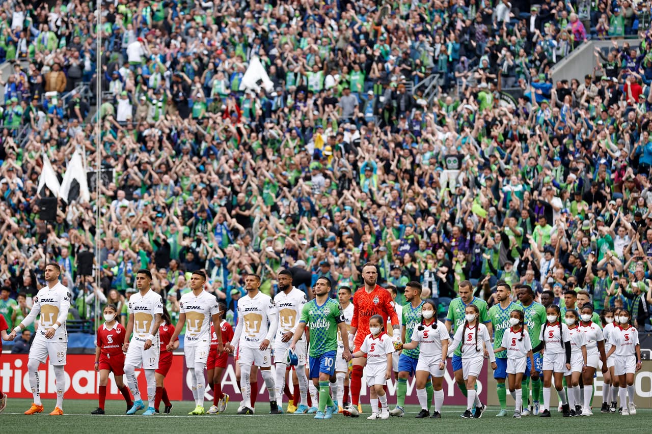 Seattle Sounders fue ampliamente superior a Pumas y se impuso con un doblete de Raúl Ruidíaz y otro tanto de Nicolás Lodeiro.