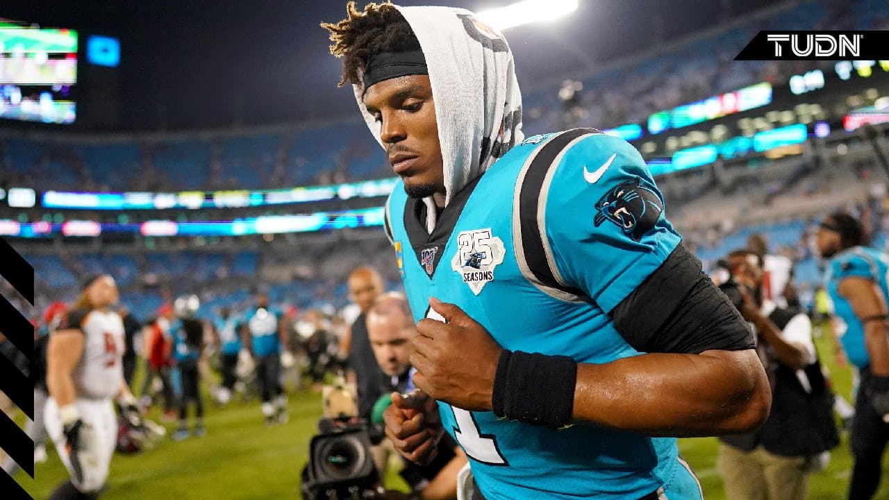El futuro de Cam Newton en Carolina depende de su salud