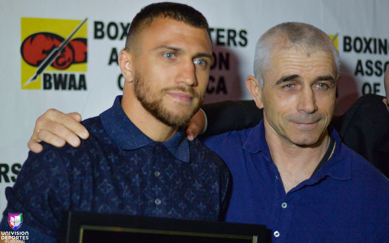 Vasyl Lomachenko, boxeador del año por la BWAA