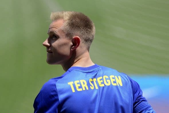 Ter Stegen fue presentado con el Barcelona