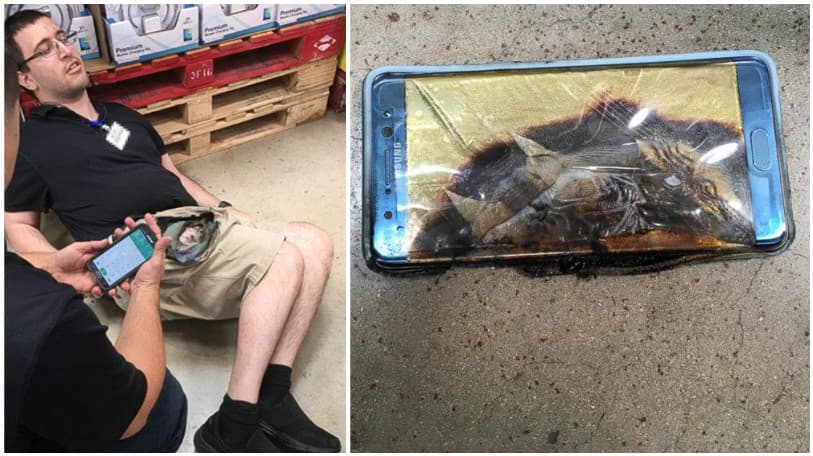 Hombre de Florida demanda a Samsung luego que Note 7 explotara en su bolsillo