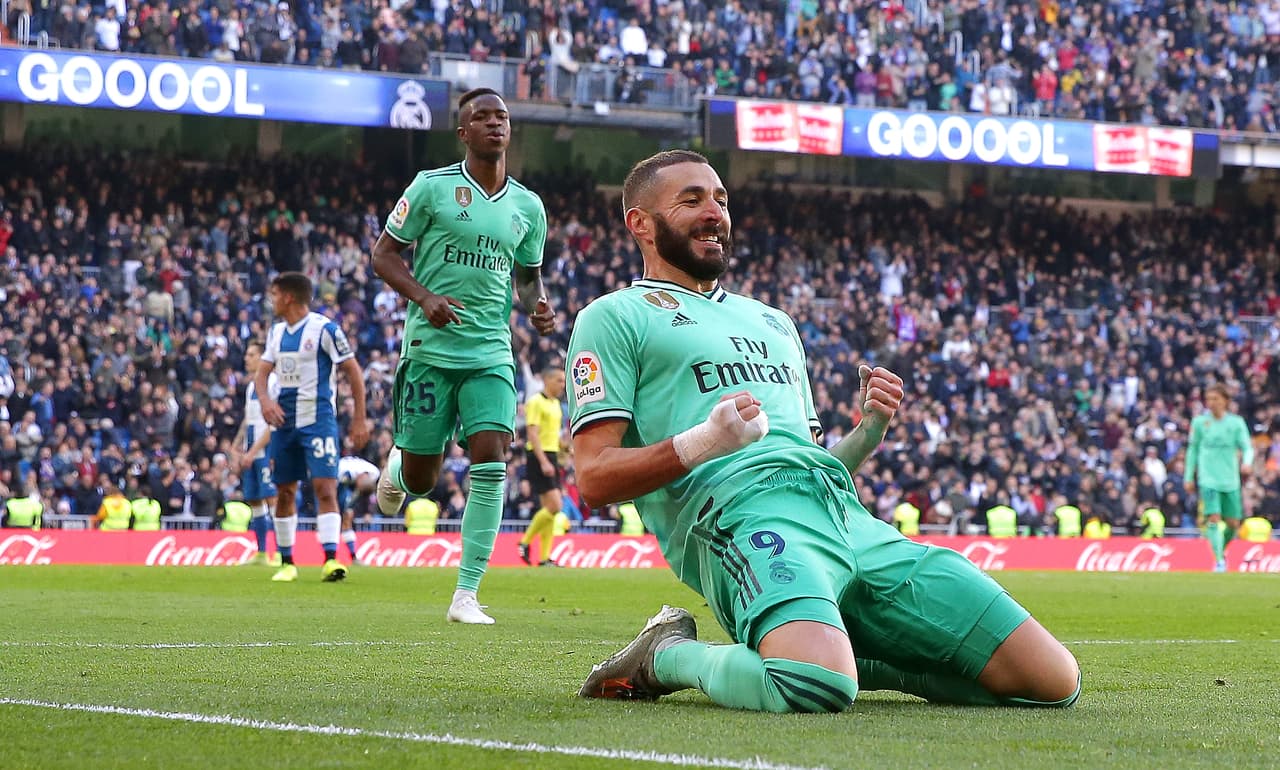 Varane (37’) abrió el marcador y Benzema (79’) marcó el segundo de los de Zidane.
