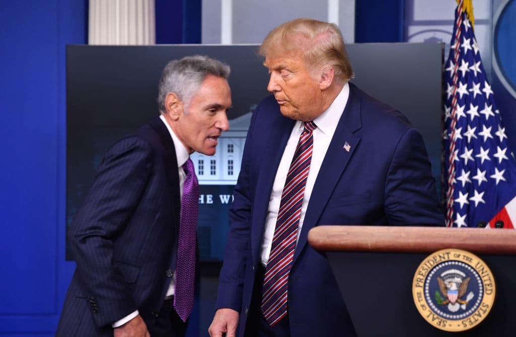 Scott Atlas, nuevo asesor de la Casa Blanca para el coronavirus.
