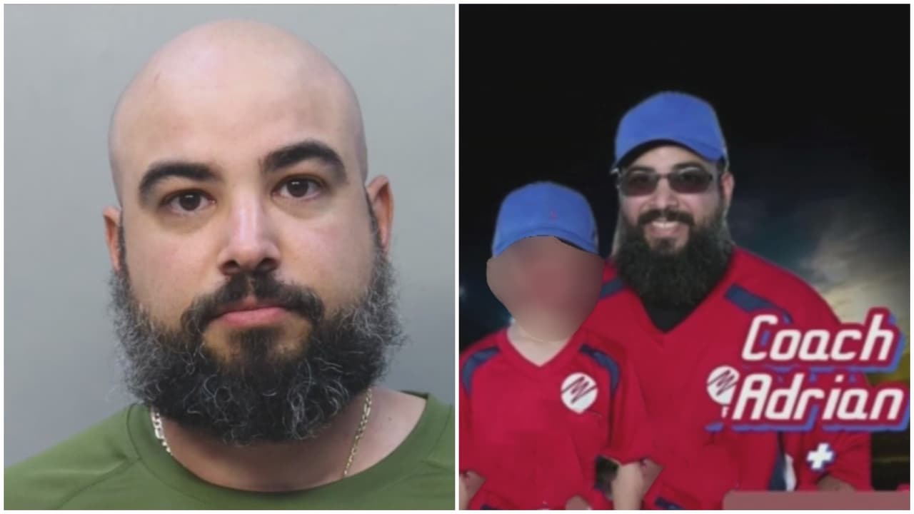Hombre es acusado por posesión de pornografía infantil en Miami Springs: era entrenador de béisbol de niños