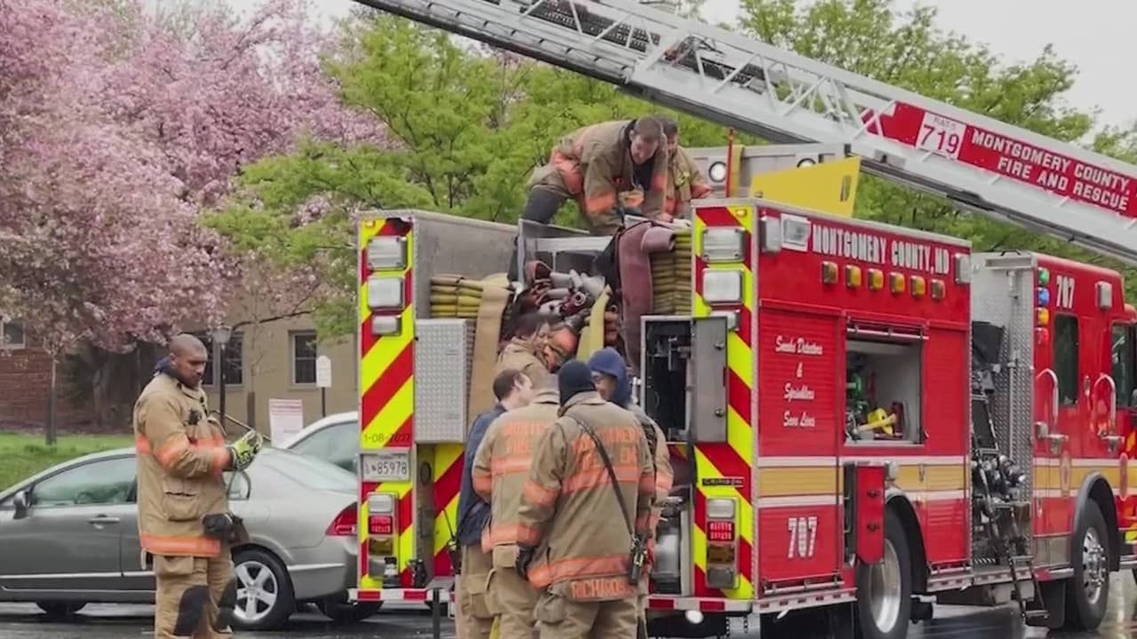 Angustia por incendio en complejo de apartamentos de Silver Spring; no se reportaron heridos