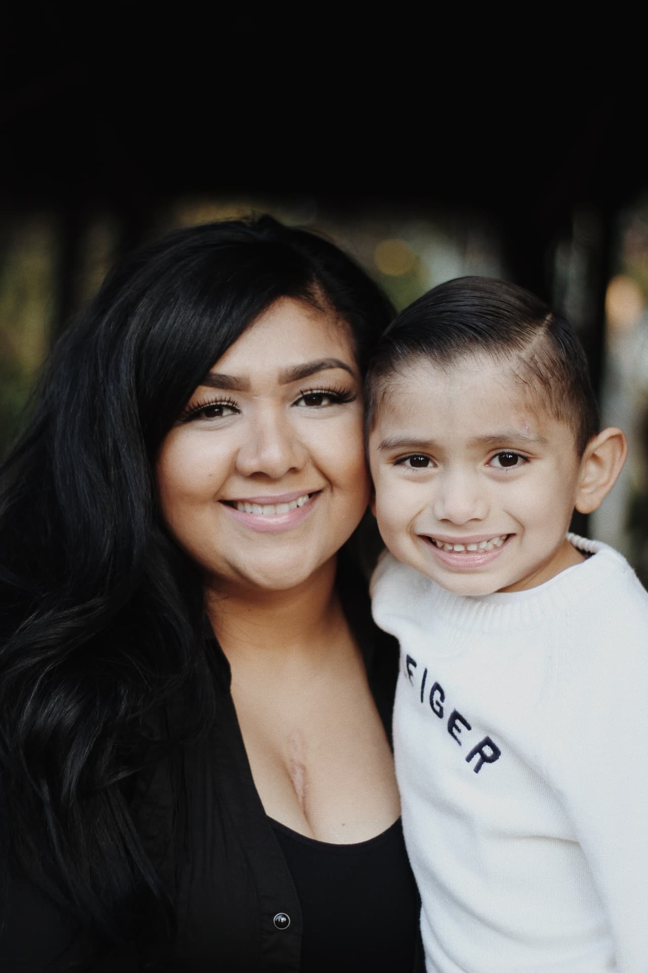 "Sentía que estaba por entrar en una depresión pero sabía que me tenía que mejorar por mi bebé y mi familia, pero orando y gracias al soporte de mi familia pude superarlo", asegura Yánez.