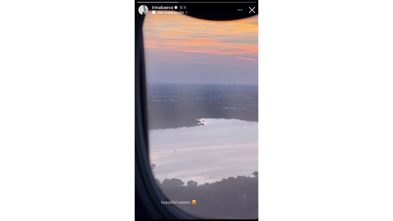 La actriz no reveló el destino de su viaje.