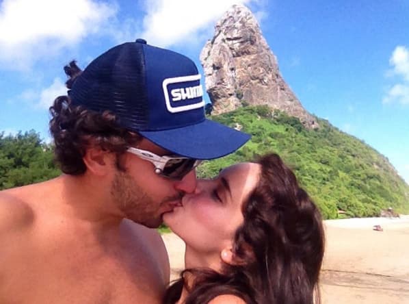 Es una de las parejas con mayor belleza, 
<b>Guto Salas</b> es modelo y Adriana es una de las actrices más talentosas de las telenovelas actualmente.