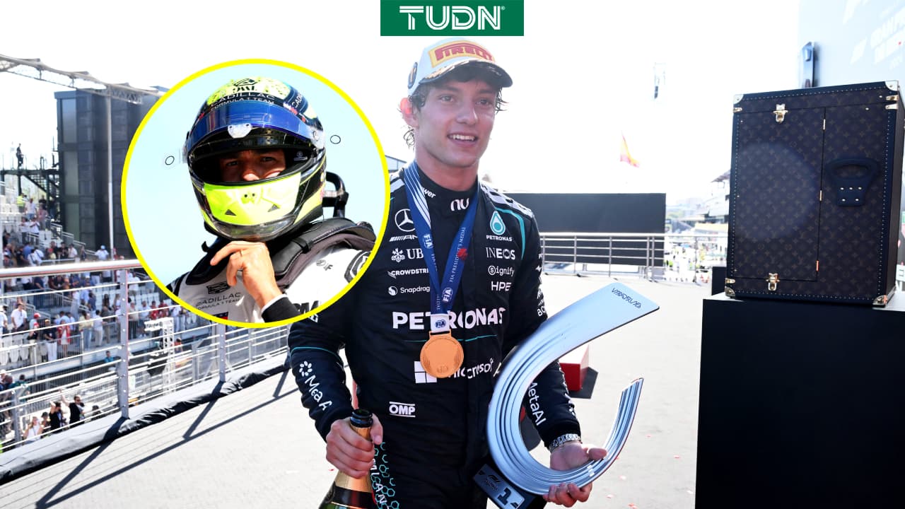 Kimi Antonelli gana el GP de España; Checo Pérez abandona la carrera