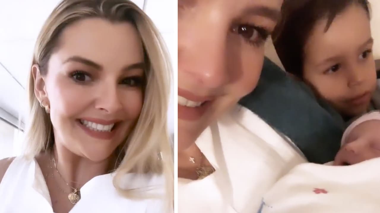 El video del nerviosismo de Marjorie de Sousa ante el nacimiento de sus sobrinos