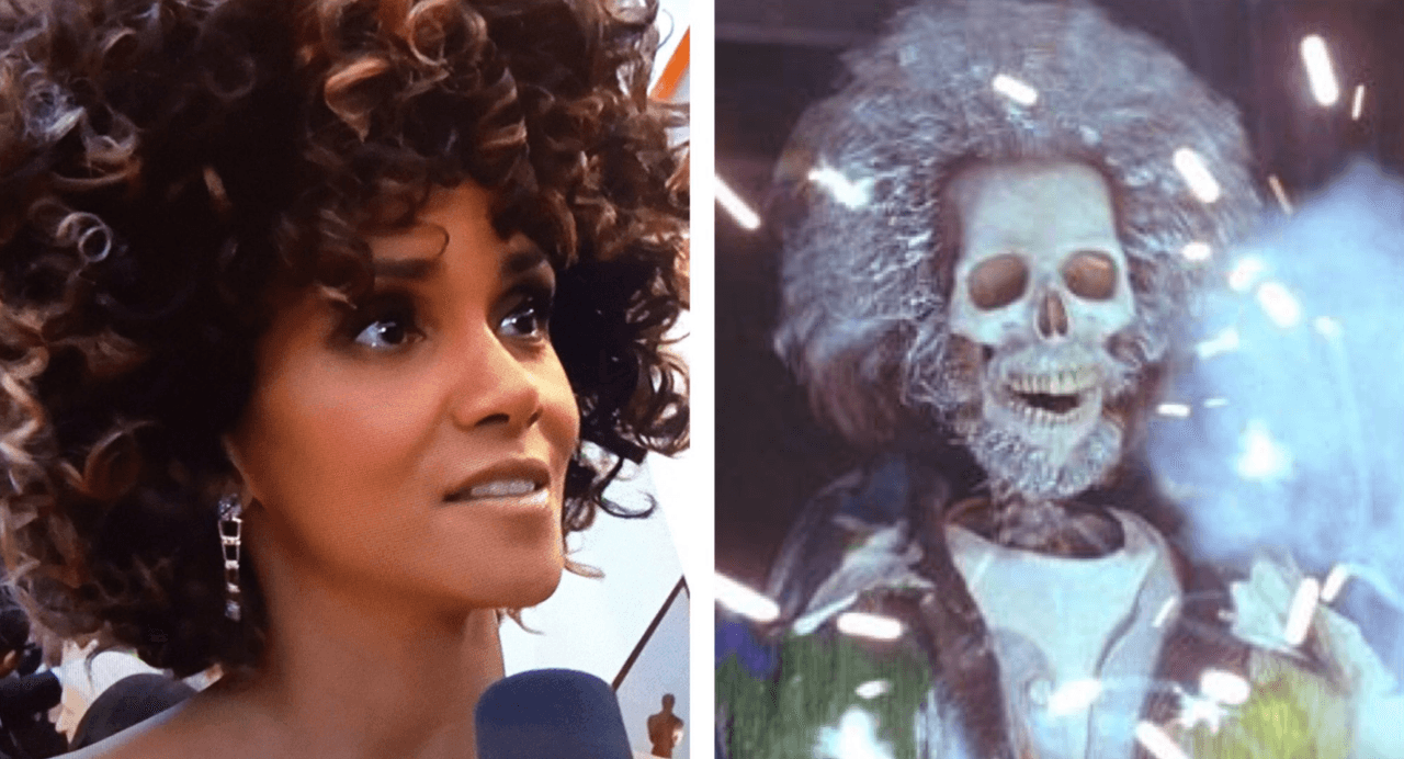 Hasta a la muerte le adjudicaron un peinado similar.