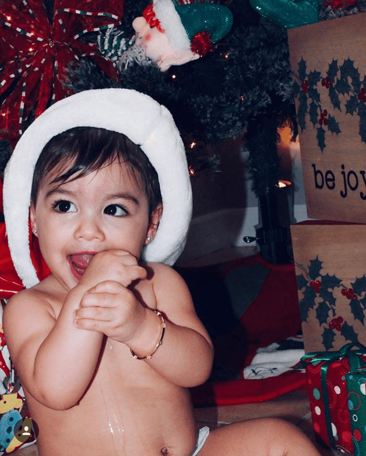 Amaia, la nieta de Johnny Lozada, ya está cumpliendo 10 meses de vida.