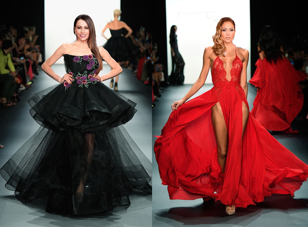 Así se vería la colección de Michael Costello si hubiera elegido solo divas latinas como modelos