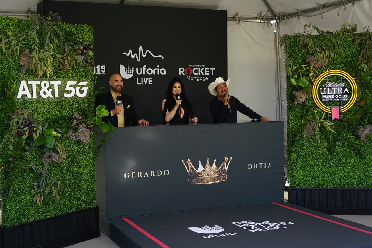Ellos estuvieron listos para llevar cada detalle del concierto a sus fanáticos, a través de las plataformas digitales de Uforia y gracias a Rocket Mortgage, AT&T y Michelob Ultra Pure Gold.